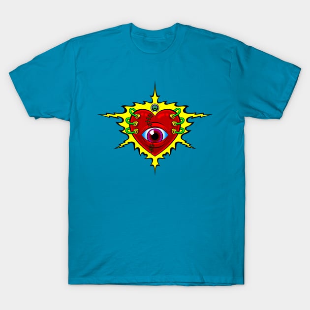 Frankenheart T-Shirt by EvilTees